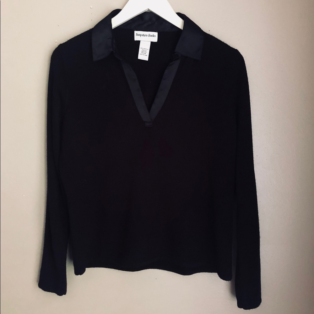 [Hampshire Studio] Black Sweater